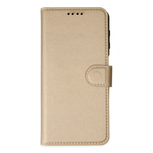 BFS  iPhone 14 Pro Kılıf Trend S Plus Kapaklı Kılıf - Gold