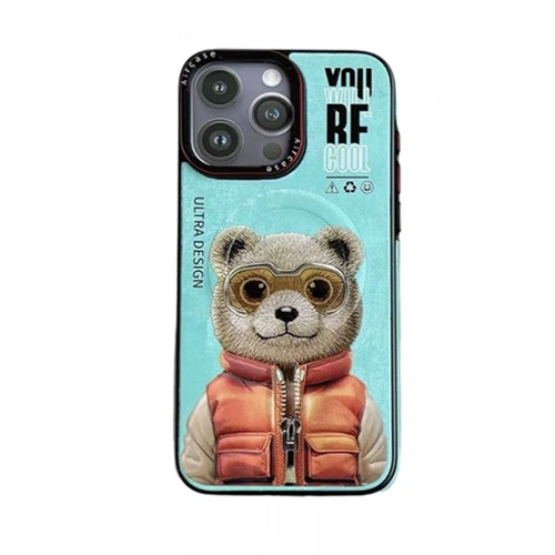 BFS  iPhone 14 Pro Max Fun Magsafe Kapak - Turkuaz