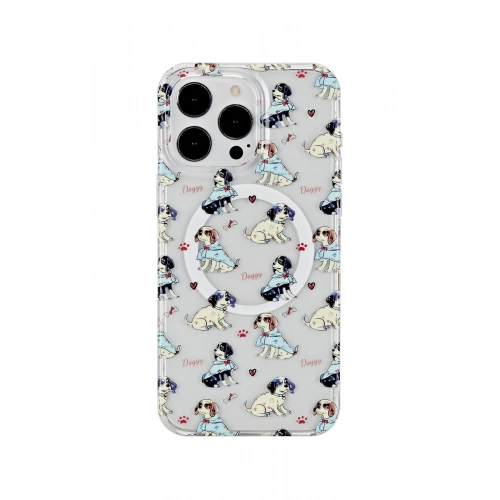 BFS  iPhone 14 Pro Max Tanya Magsafe Kapak - Desen 3