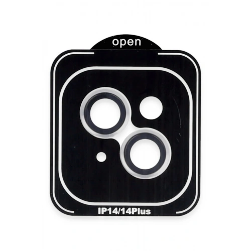 BFS  iPhone 14 PVD Metal Kamera Lens - Gümüş