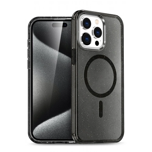 BFS  iPhone 15 Pro Kılıf Star Magsafe Kapak - Siyah
