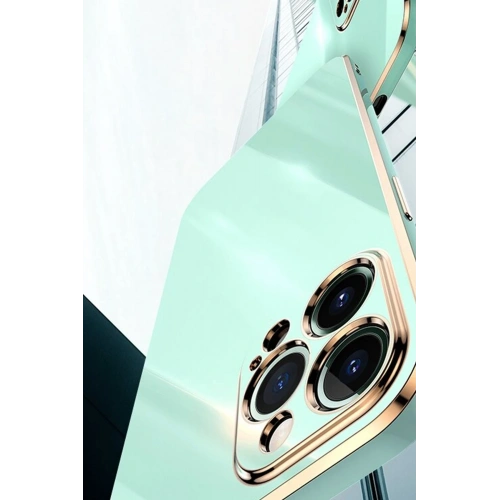 BFS  iPhone 15 Pro Kılıf Volet Silikon - Açık Yeşil