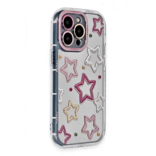 BFS  iPhone 15 Pro Max Kılıf Reflexion Desenli Kapak - Desen 3