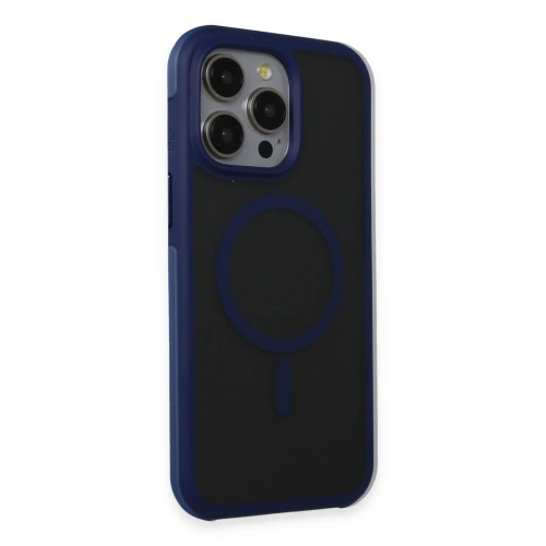 BFS  iPhone 15 Pro Max Toras Airbag Magsafe Kapak - Lacivert