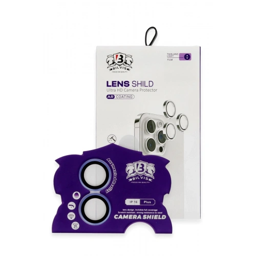 BFS  iPhone 16 Bilvis Titan Kamera Lens - Mavi