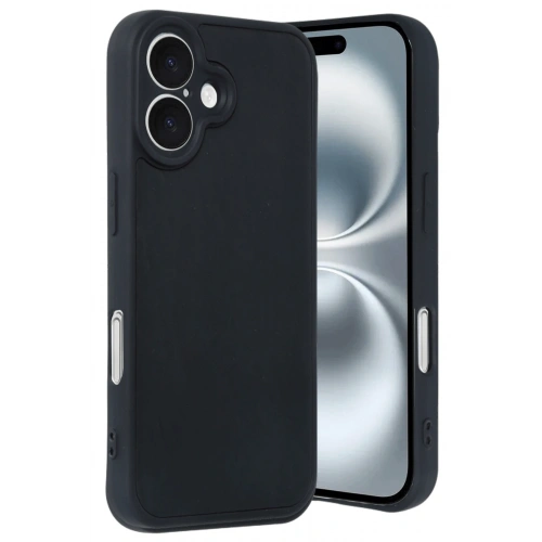 BFS  iPhone 16 Kılıf Aras Deri Kapak - Siyah