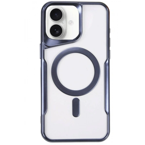 BFS  iPhone 16 Kılıf Boyi Magsafe Silikon Kapak - Lacivert