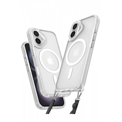 BFS  iPhone 16 Kılıf Enka Magsafe Silikon Kılıf - Şeffaf