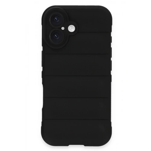 BFS  iPhone 16 Kılıf Optimum Silikon - Siyah