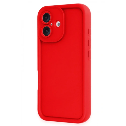 BFS  iPhone 16 Kılıf Viera Silikon - Kırmızı