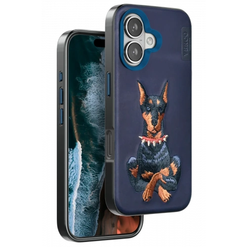 BFS  iPhone 16 Perma Desenli Kapak - Lacivert