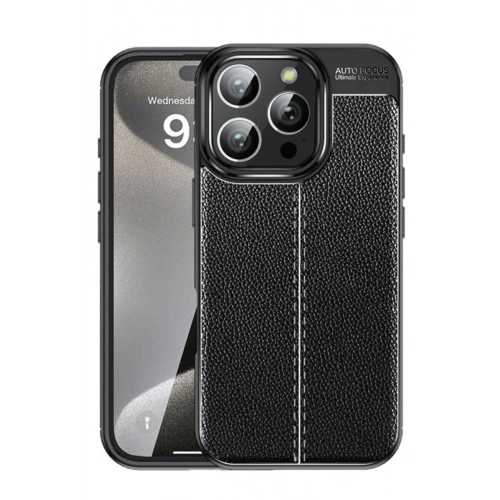 BFS  iPhone 16 Pro Kılıf Auto Focus Kapak - Siyah