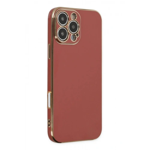 BFS  iPhone 16 Pro Kılıf Volet Silikon - Kırmızı