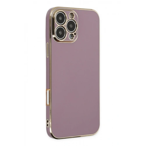 BFS  iPhone 16 Pro Max Kılıf Volet Silikon - Mor