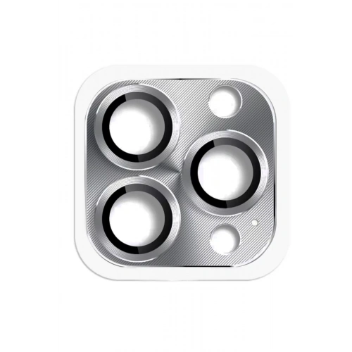 BFS  iPhone 16 Pro Max Pers Alüminyum Kamera Lens - Gri