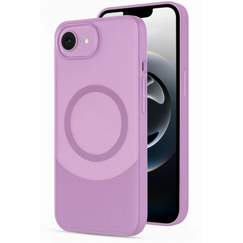 BFS  iPhone 16E Kılıf Maya Karbon Kapak - Mürdüm