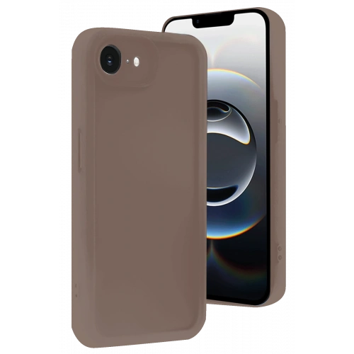 BFS  iPhone 16E Kılıf Viera Silikon - Kahverengi