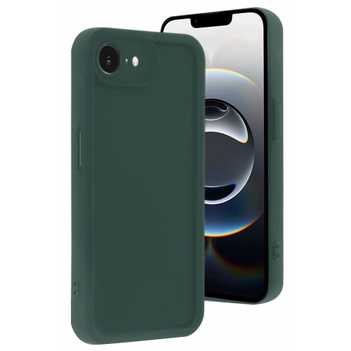 BFS  iPhone 16E Kılıf Viera Silikon - Koyu Yeşil