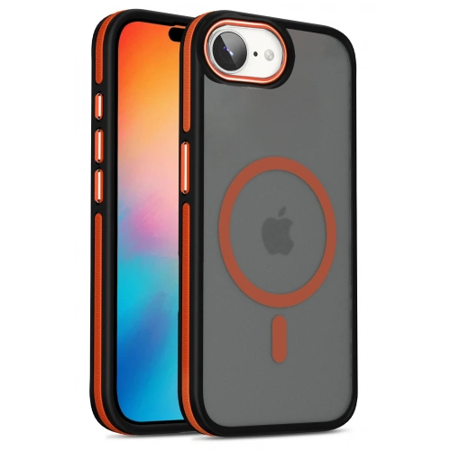 BFS  iPhone 16E Winner Magsafe Kapak - Turuncu