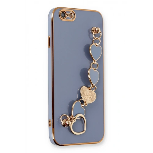 BFS  iPhone 6 Kılıf Esila Silikon - Gri