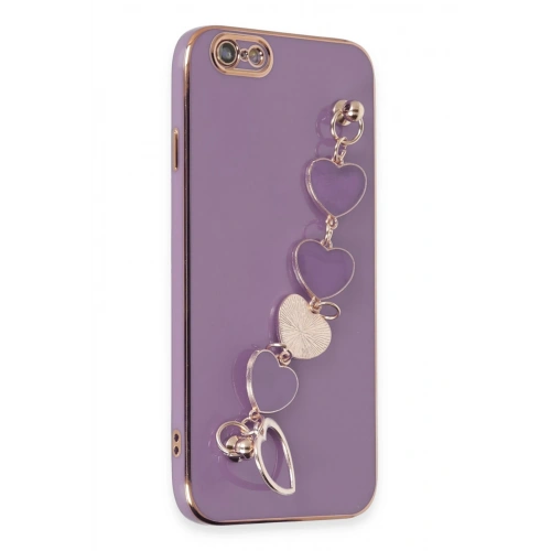 BFS  iPhone 6 Kılıf Esila Silikon - Mor