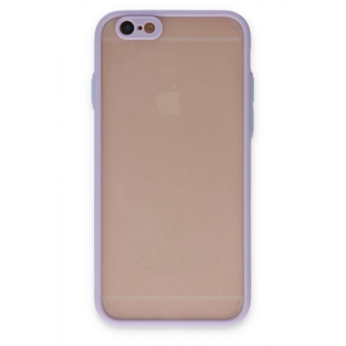 BFS  iPhone 6 Kılıf Montreal Silikon Kapak - Mor