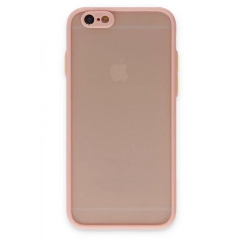 BFS  iPhone 6 Kılıf Montreal Silikon Kapak - Pembe