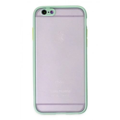 BFS  iPhone 6 Kılıf Montreal Silikon Kapak - Turkuaz