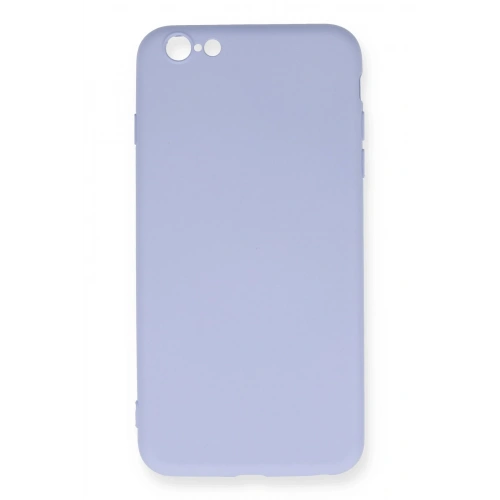 BFS  iPhone 6 Plus Kılıf Nano içi Kadife Silikon - Lila