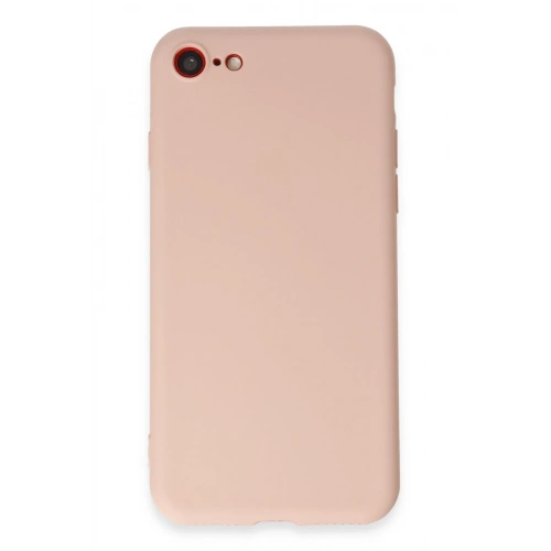 BFS  iPhone 7 Kılıf First Silikon - Pudra