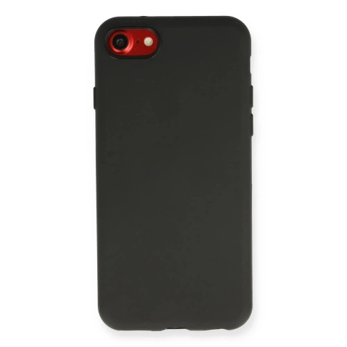 BFS iPhone 7 Kılıf First Silikon - Siyah
