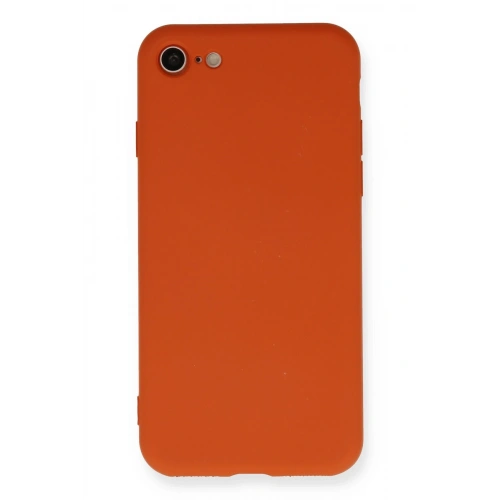 BFS  iPhone 7 Kılıf Nano içi Kadife Silikon - Kırmızı