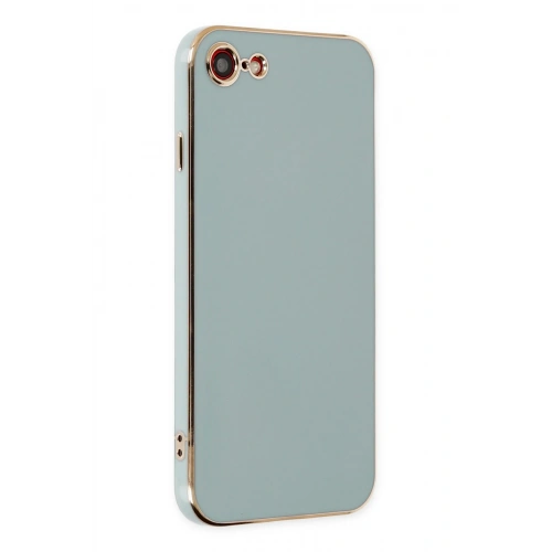 BFS  iPhone 7 Kılıf Volet Silikon - Açık Yeşil