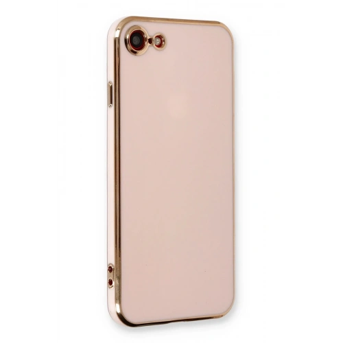BFS  iPhone 7 Kılıf Volet Silikon - Pembe