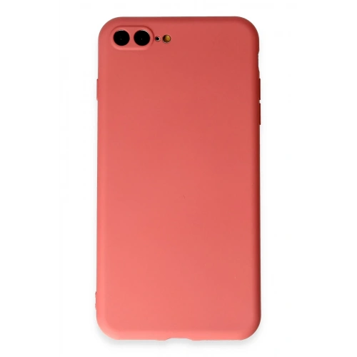 BFS  iPhone 7 Plus Kılıf First Silikon - Kiremit