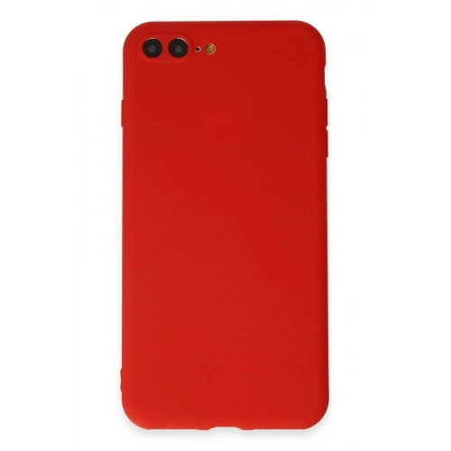 BFS  iPhone 7 Plus Kılıf First Silikon - Kırmızı