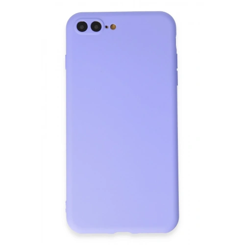BFS  iPhone 7 Plus Kılıf First Silikon - Lila