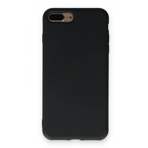 BFS  iPhone 7 Plus Kılıf Nano içi Kadife Silikon - Siyah