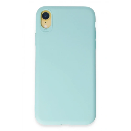 BFS  iPhone XR Kılıf First Silikon - Turkuaz