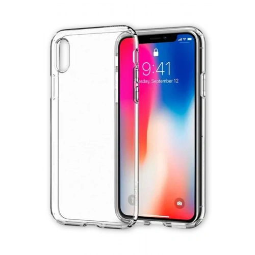 BFS  iPhone XS Max Kılıf Lüx Şeffaf Silikon