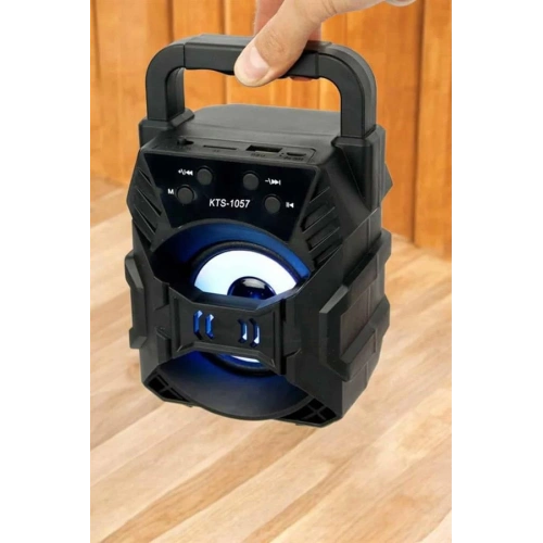 BFS Işıklı Bluetooth Hoparlör Müzik ve Renkli Işık Taşınabiilir