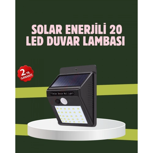 BFS Kablo Gerektirmeyen Solar LED Bahçe ve Veranda Işığı