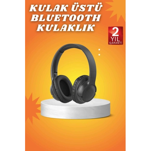 BFS Kablosuz Bluetooth Kulaklık Kulak Üstü Mikrofonlu 5.0 Bluetooth ANC Özelliği