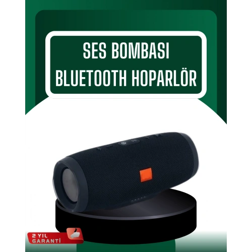 BFS Kablosuz Hoparlör 12 Saat Çalma Süresi USB AUX TF Kart Destekli