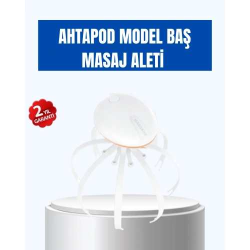 BFS Kablosuz Kafa ve Boyun Masaj Aleti Akıllı Kapanmalı Derin Rahatlama