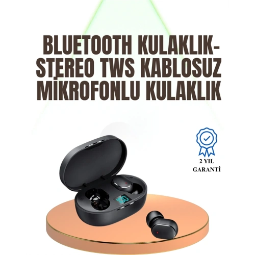 BFS Kablosuz Kulak İçi Bluetooth Kulaklık Stereo Dokunmatik Kontrollü Kulaklık