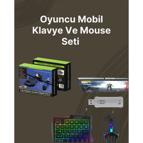 BFS Kablosuz Mobil Oyun Kiti – 5 Parça Tam Set