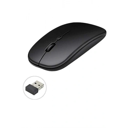 BFS Kablosuz Mouse Fare Şarjlı Bluetooth Wireless Çift Modlu Sessiz