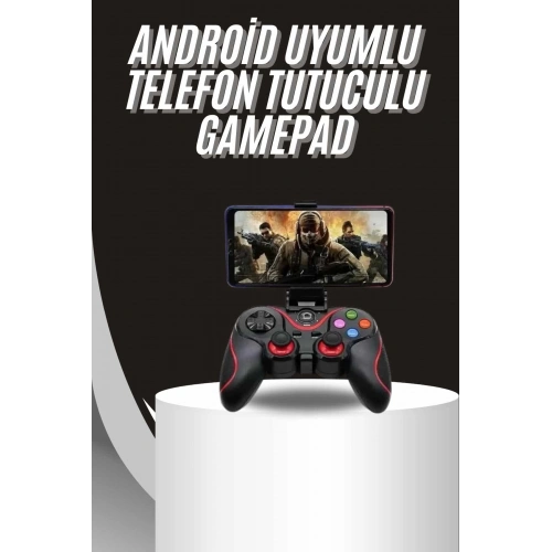 BFS Kablosuz Oyun Kolu Bluetooth Joystick Gamepad Android Uyumlu