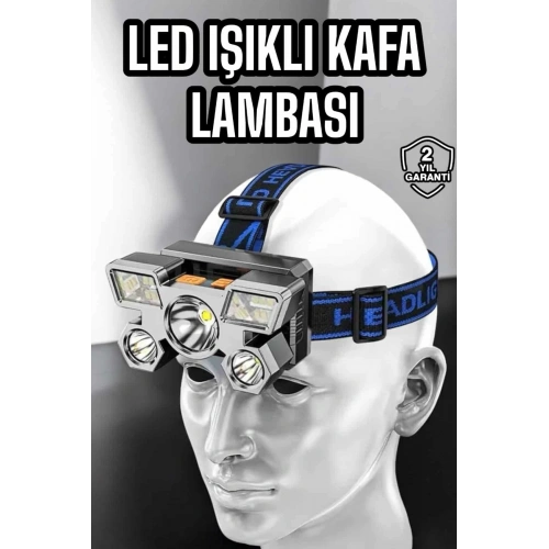 BFS Kafa Lambası Hafif ve Esnek Çift Anahtarlı Far Led Işık